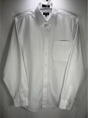 JFH Milani Men's White Shirt Size 16.5 36/37 *READ*